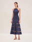 Janessa Dress Navy Blue
