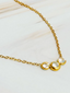 Minimalist Three Stones Necklace