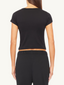 Short Sleeve Baby Tee Black