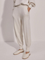 The Relaxed Pant Ivory Marl