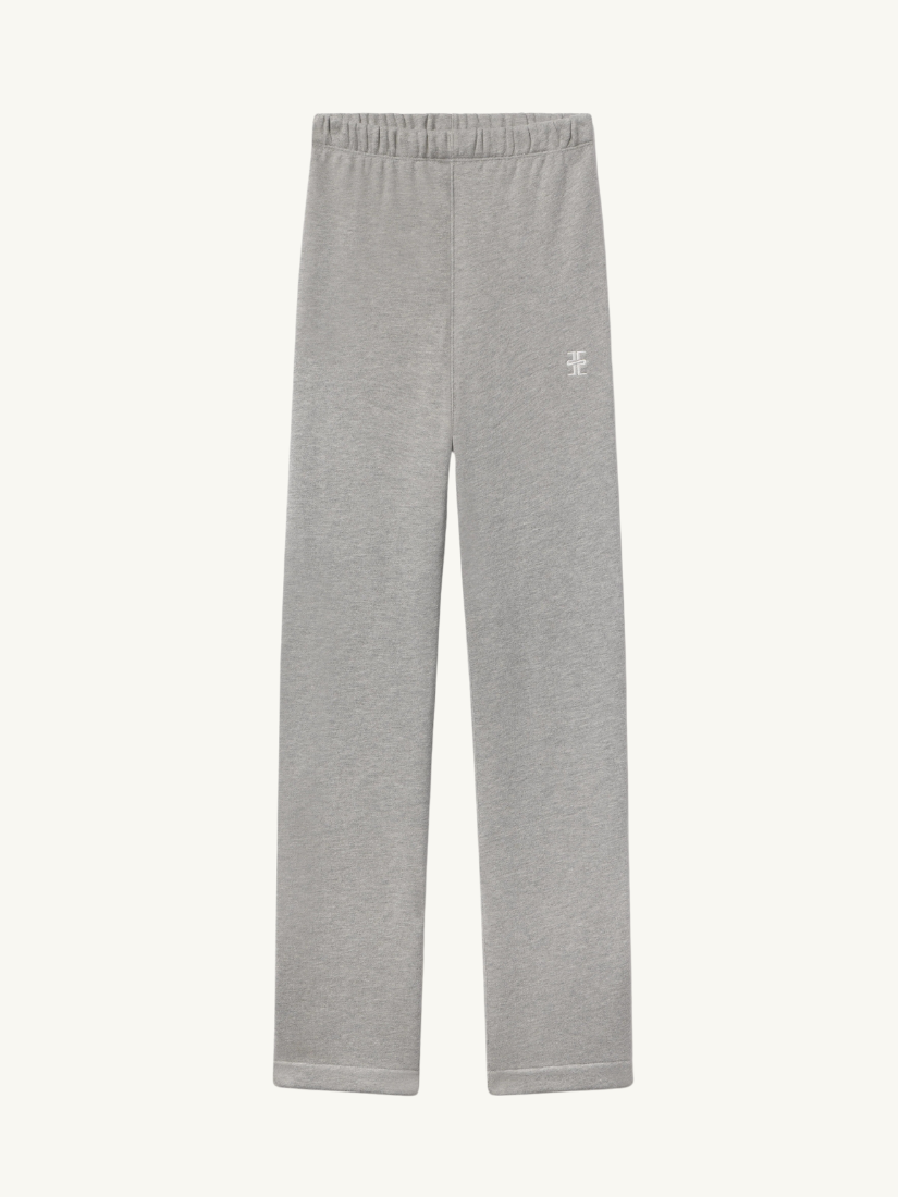 Straight Leg Sweatpant Heather Grey