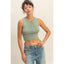 Cropped Tank Knit Top