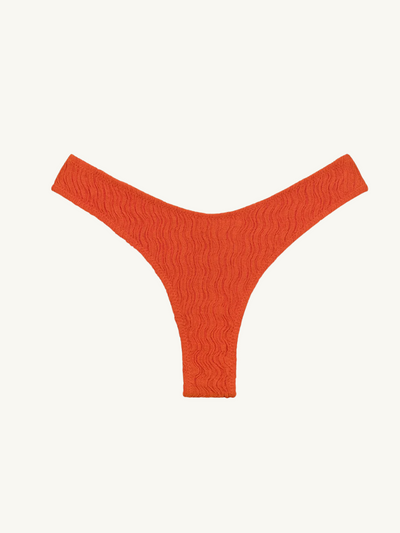 Tangerine Lulu Bikini Bottom