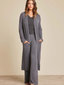 Cozychic Ultralite Everything Cardigan Coal