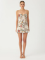 Maria Brocade Dress Stone