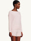 Cozychic Ultralite Boatneck Pullover & Short Set Sand Dune