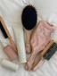 Bamboo Paddle Brush Pink Chantilly