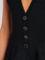 Cinzia Knit Dress Metallic Black