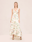 Azur Dress Floral Squins