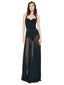 Cayla Flared Gown Black