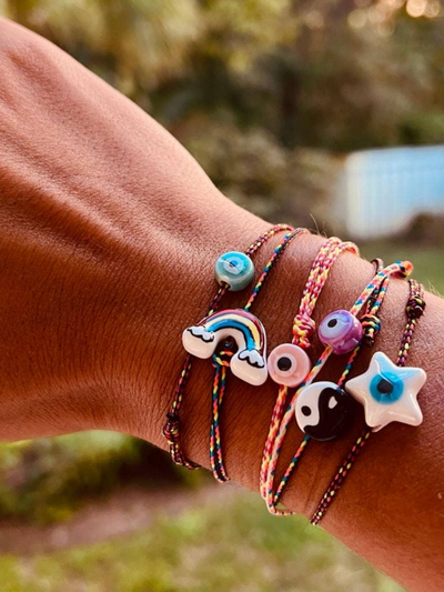 Sorbet Evil Eye Bracelet