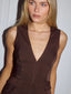Arla Vest Top Chocolate