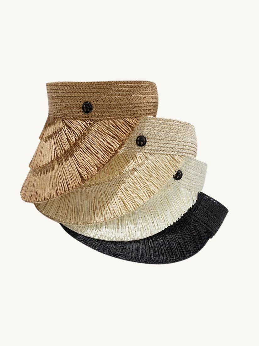 Haila Sunscreen Hat Adjustable Black