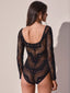 Mistral Bodysuit Black Wave