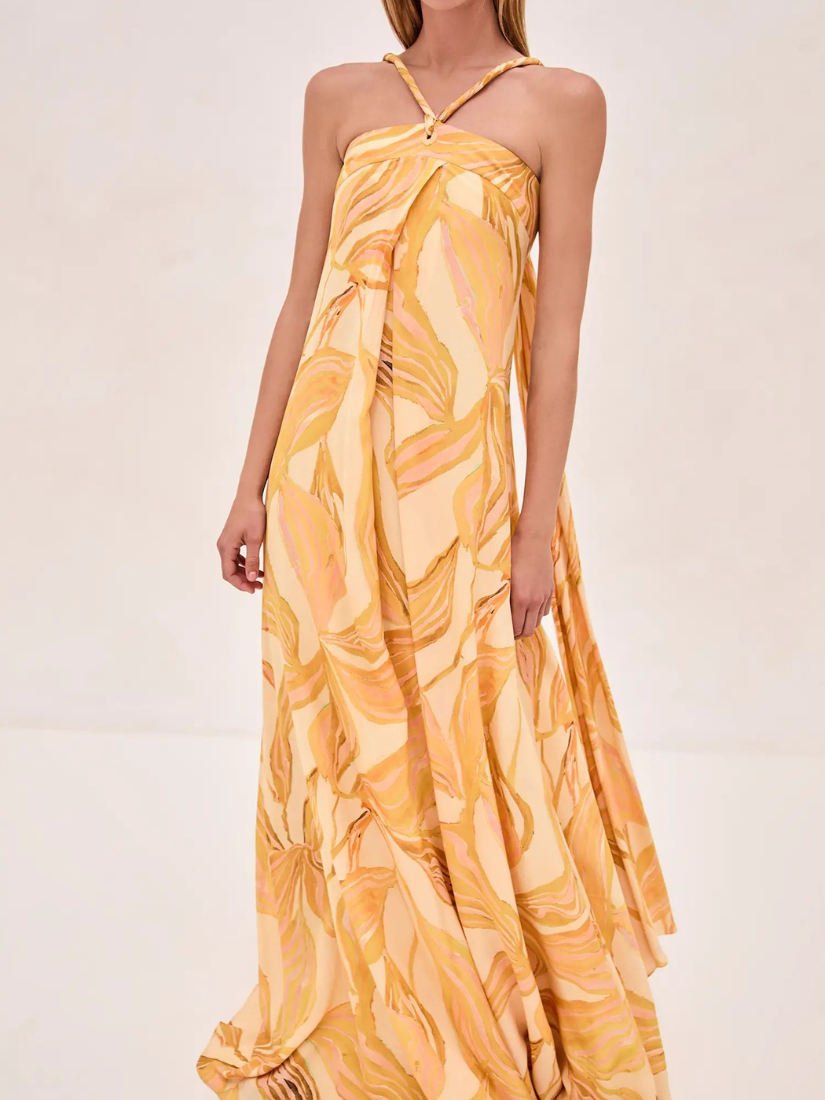 Amalfi Dress Amber Lily