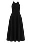 Valencia Midi Dress Lucy Broderie Black