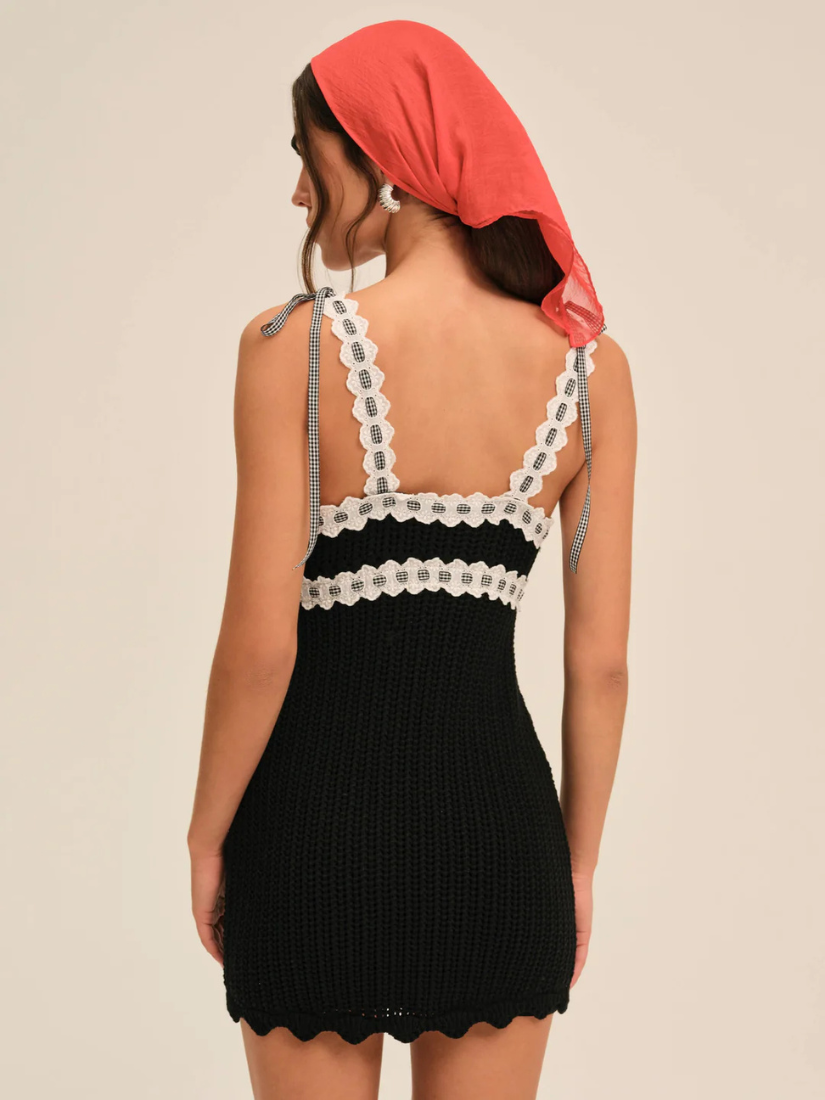 Becka Mini Dress Black