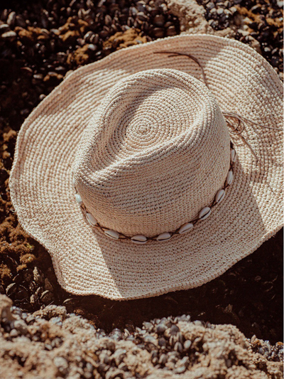 Kalani Raffia Western Rancher Natural
