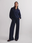 The Extra Wide Leg Pant 29.5 Navy