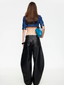 Penthouse Denim Top Blue