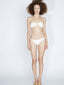 Twisted Bandeau Top Ecru