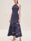 Janessa Dress Navy Blue