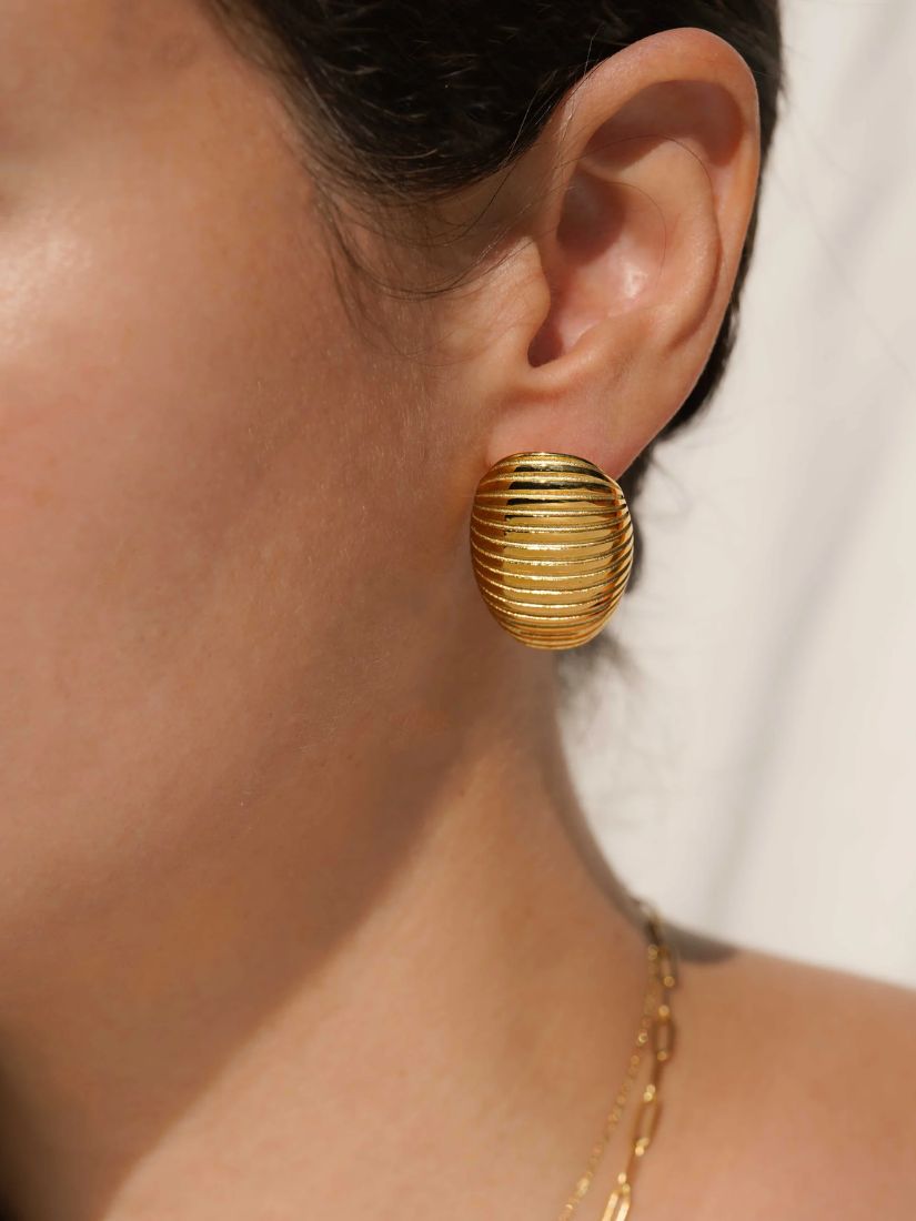 Damian Earrings Gold