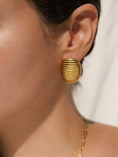 Damian Earrings Gold