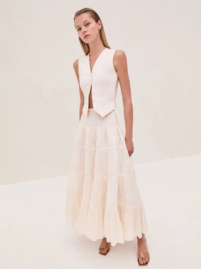 Liotta Skirt Alabaster