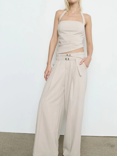 Priya Top Beige