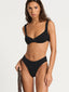 Levi Balconette Black Shimmer