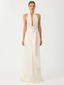 Sabina Satin Gown Pearl