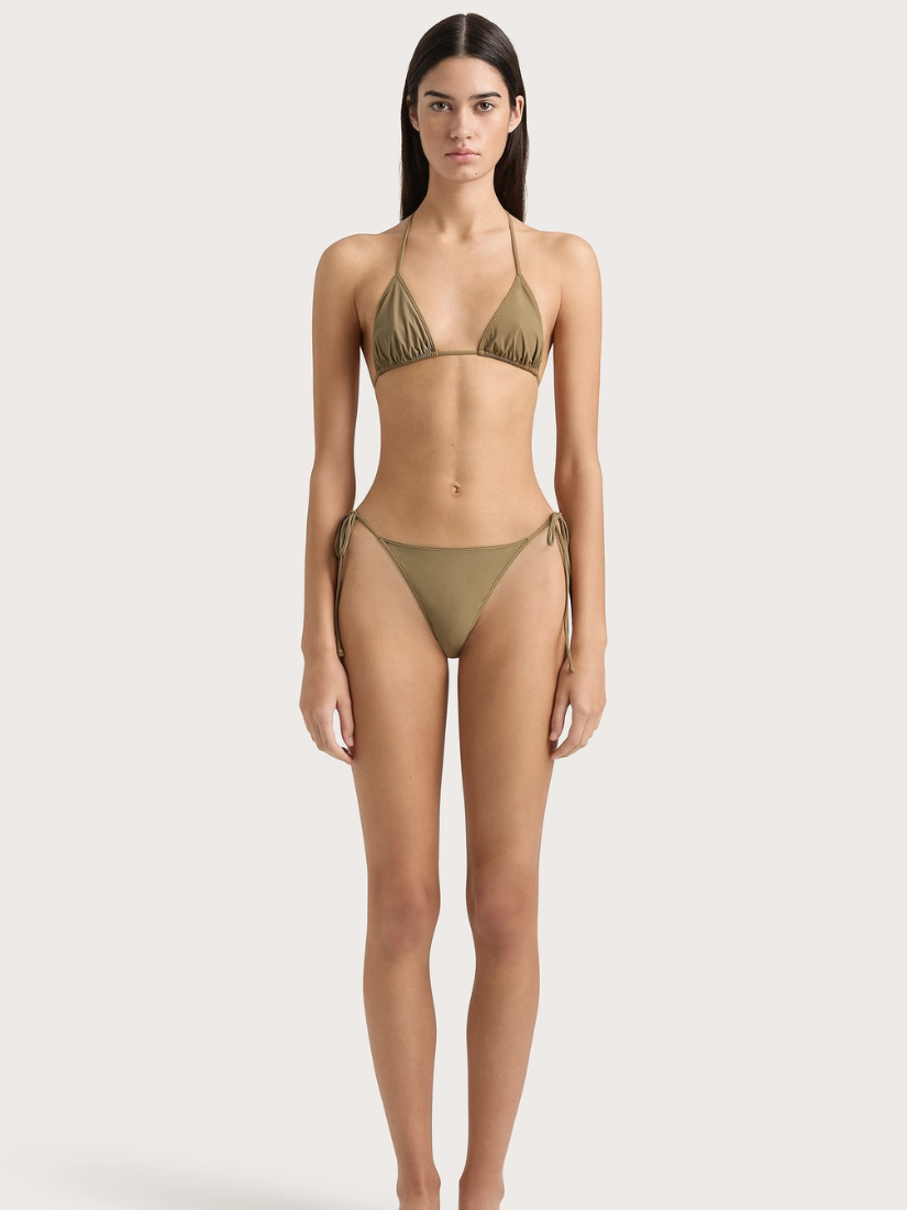 Sete Bikini Top Khaki