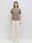 The Deanna Top Knit Top Brown