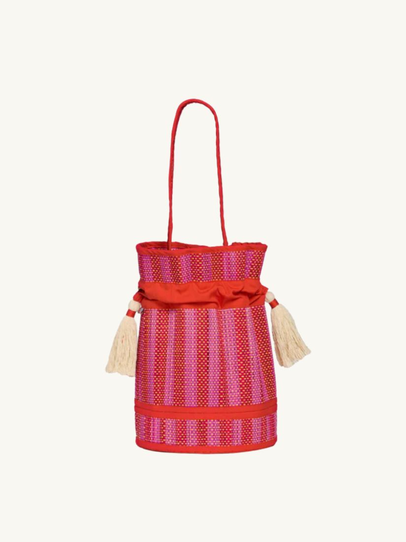 Love Heart Tangerine Mini Leisure Tote