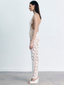 Laurita Crochet Dress White & Beige