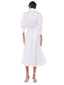 Super Oversized Bf Shirt Dress White