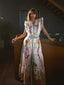 Starbright Maxi Dress Roses