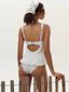 Daisy One Piece Swimsuit Vintage Cream
