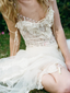 Adeline Lace Maxi Dress Vintage Cream