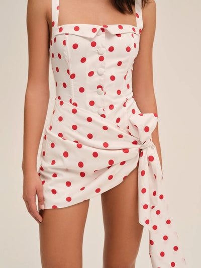 Red Dot Mini Dress