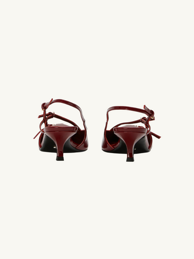 Koko Patent Pump Bordeaux