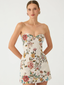 Maria Brocade Dress Stone