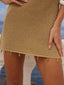 Ariya Sleevless Mini Dress Gold