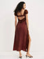Casey Maxi Dress Rust