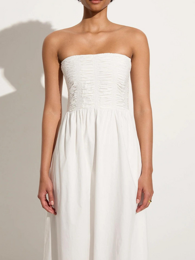 Dominquez Midi Dress White