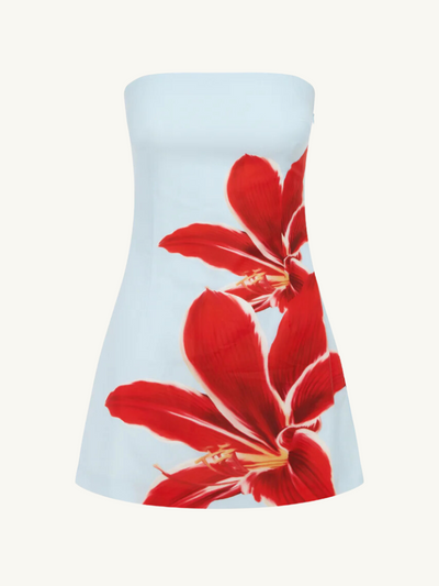 Primrose Mini Dress Red Lily