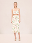 Lia Skirt Floral Sequins