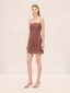 Zermatt Dress Brown Crochet