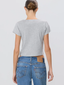 Short Sleeve Baby Tee Heather Grey